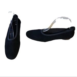 Stuart Weitzman Low Block Perforated Loafers